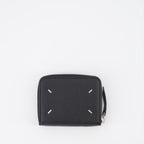 Pequeños artículos de cuero Porte-monnaie Signature Maison Margiela Negro Unisexo