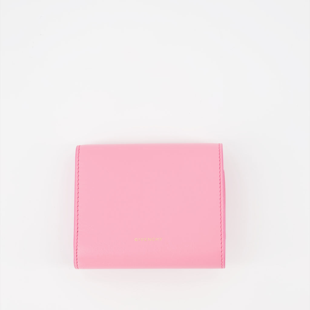 Kleine lederwaren Portefeuille 4G Givenchy Rosa Femme
