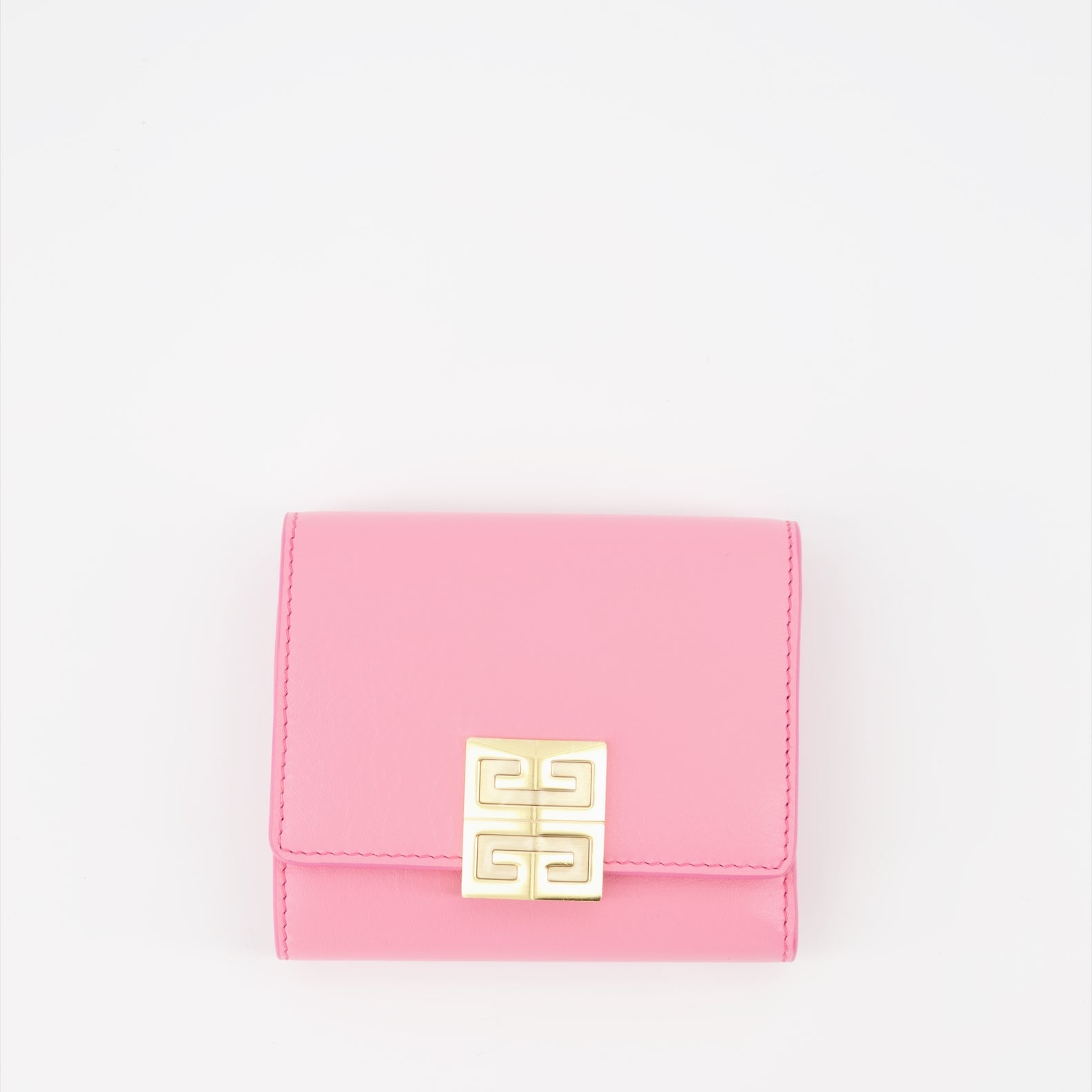 Pequenos artigos de couro Portefeuille 4G Givenchy Rosa Femme