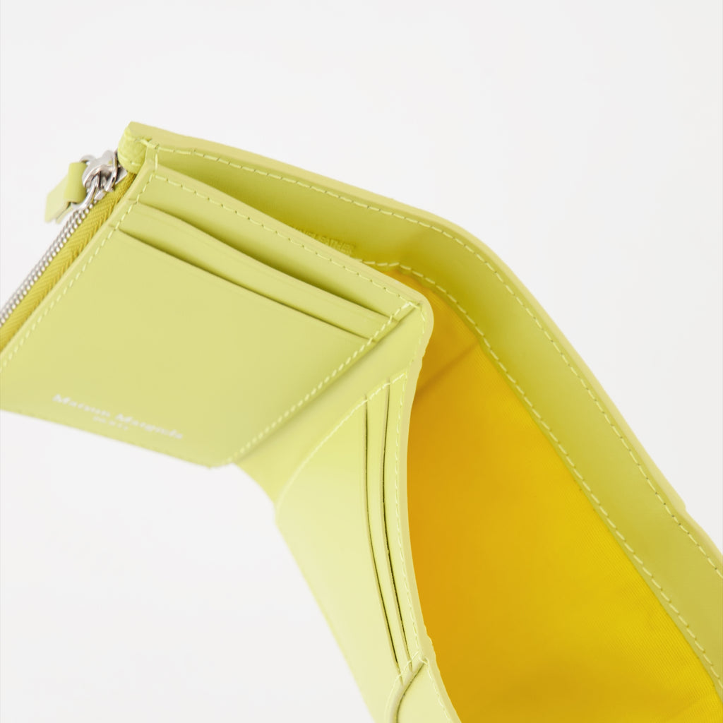 Small leather goods Four Stitches Wallet Maison Margiela Green Unisex