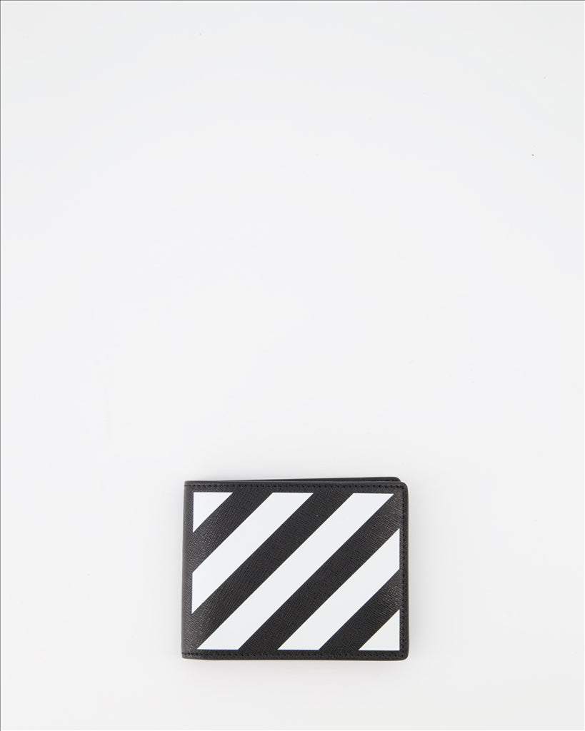 Small leather goods Diag Wallet Off-White Black Man
