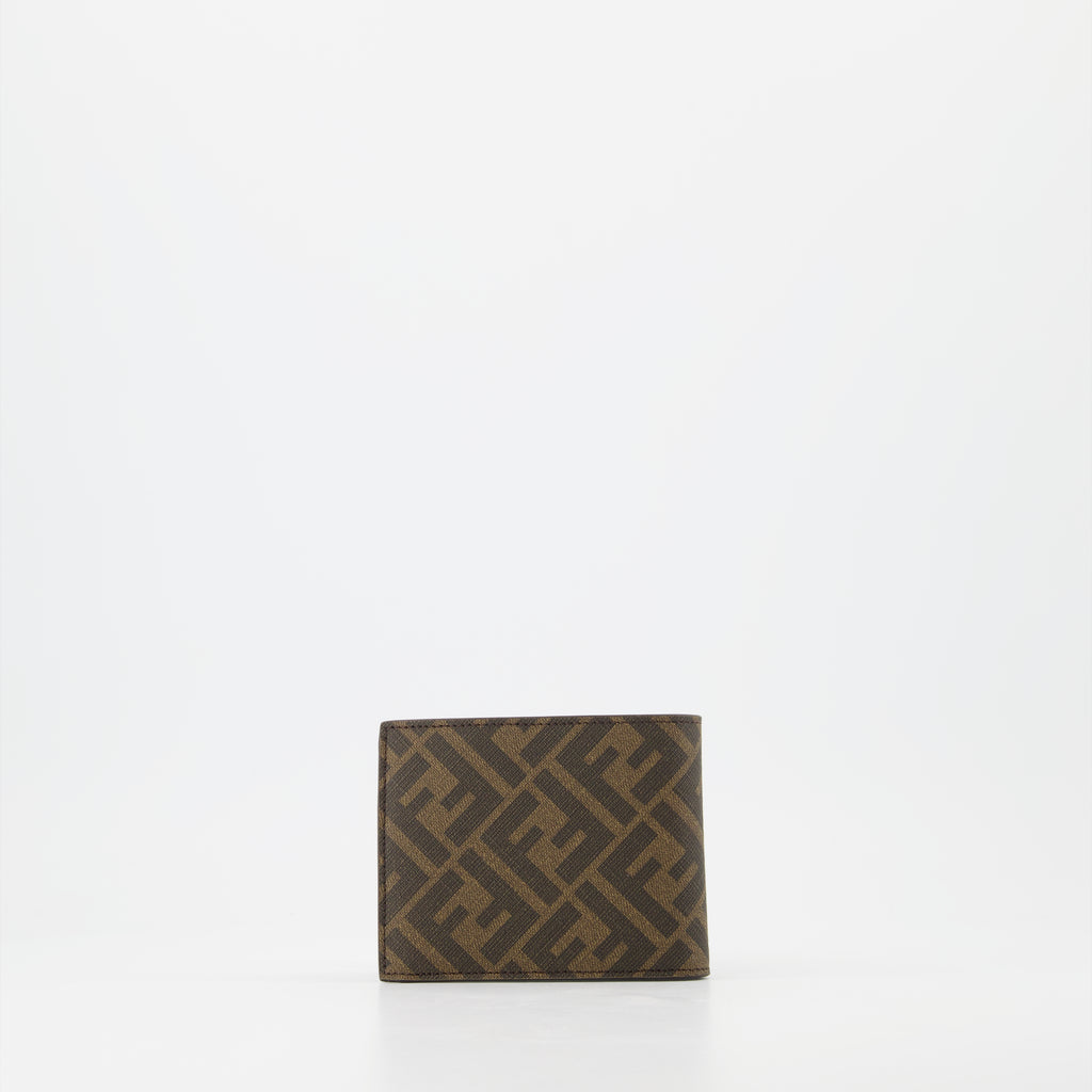 Small leather goods Diagonal Wallet Fendi Brown Man