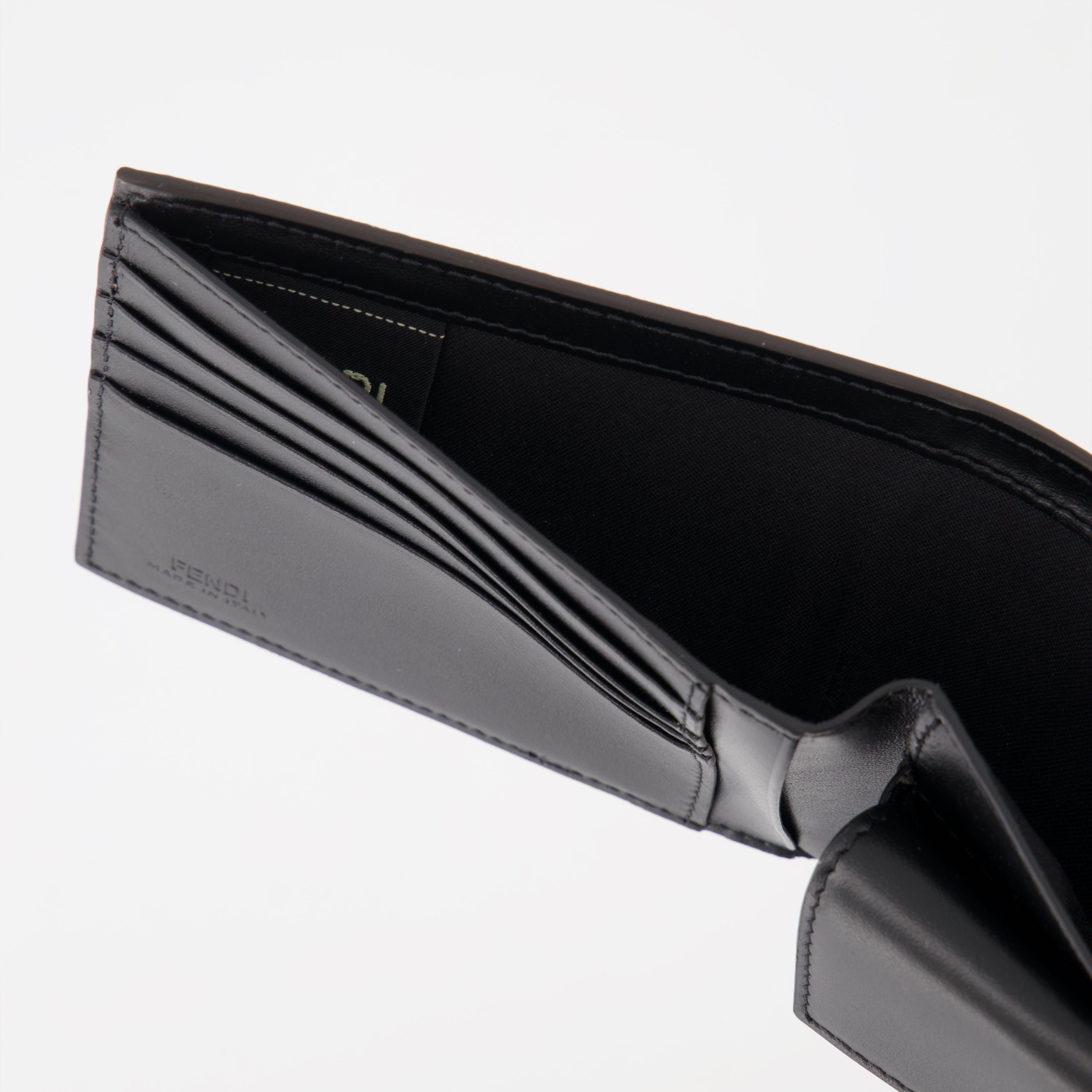 Small leather goods Diagonal Wallet Fendi Brown Man