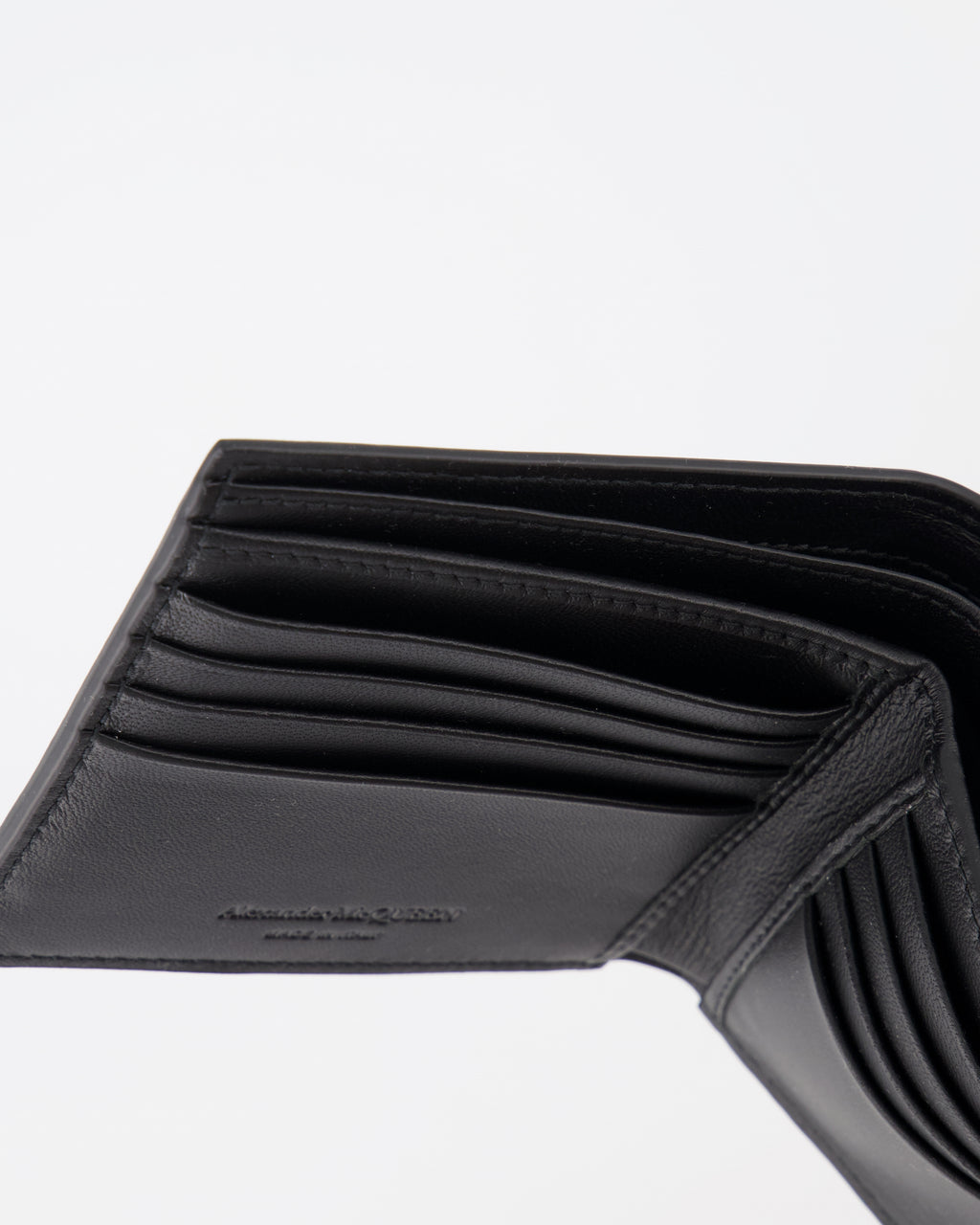 Petite maroquinerie Portefeuille Graffiti Alexander McQueen Noir Homme