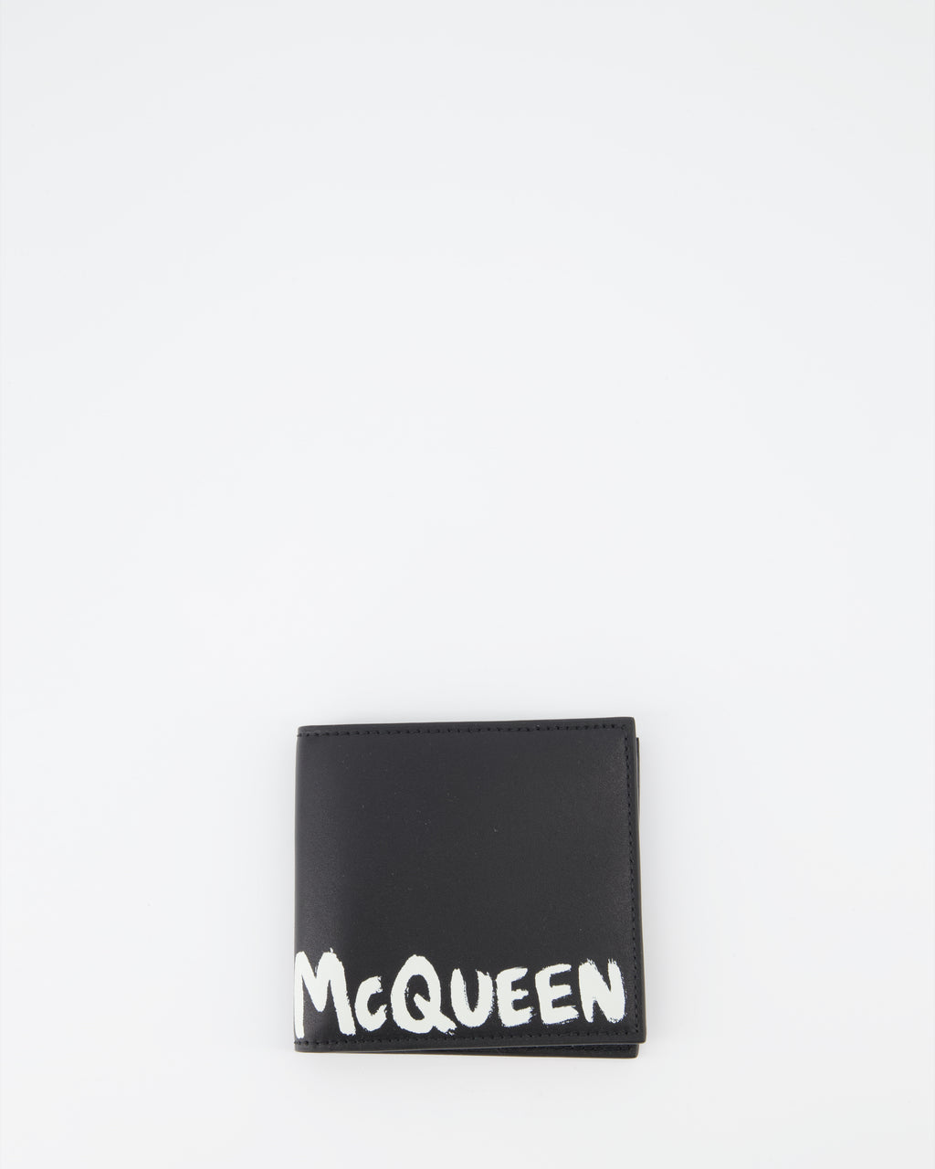 Petite maroquinerie Portefeuille Graffiti Alexander McQueen Noir Homme