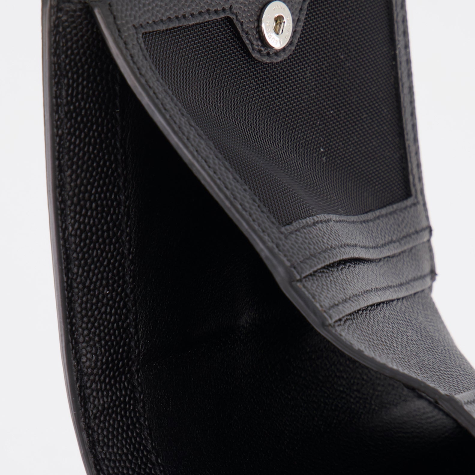 Small leather goods Leather wallet Saint Laurent Black Man