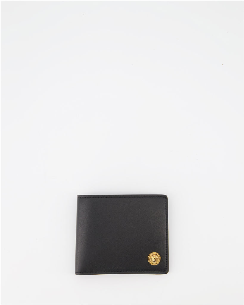 Small leather goods Medusa Wallet Versace Black Man