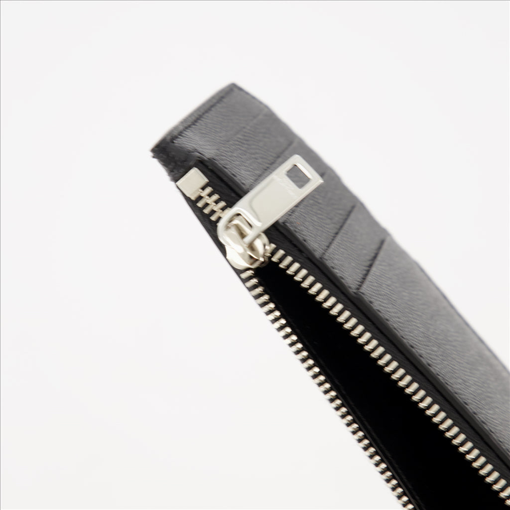 Petite maroquinerie Porte-cartes en cuir grainé Saint Laurent Noir Homme