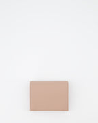 Kleine lederwaren Portefeuille Saffiano doré Prada Rosa Femme