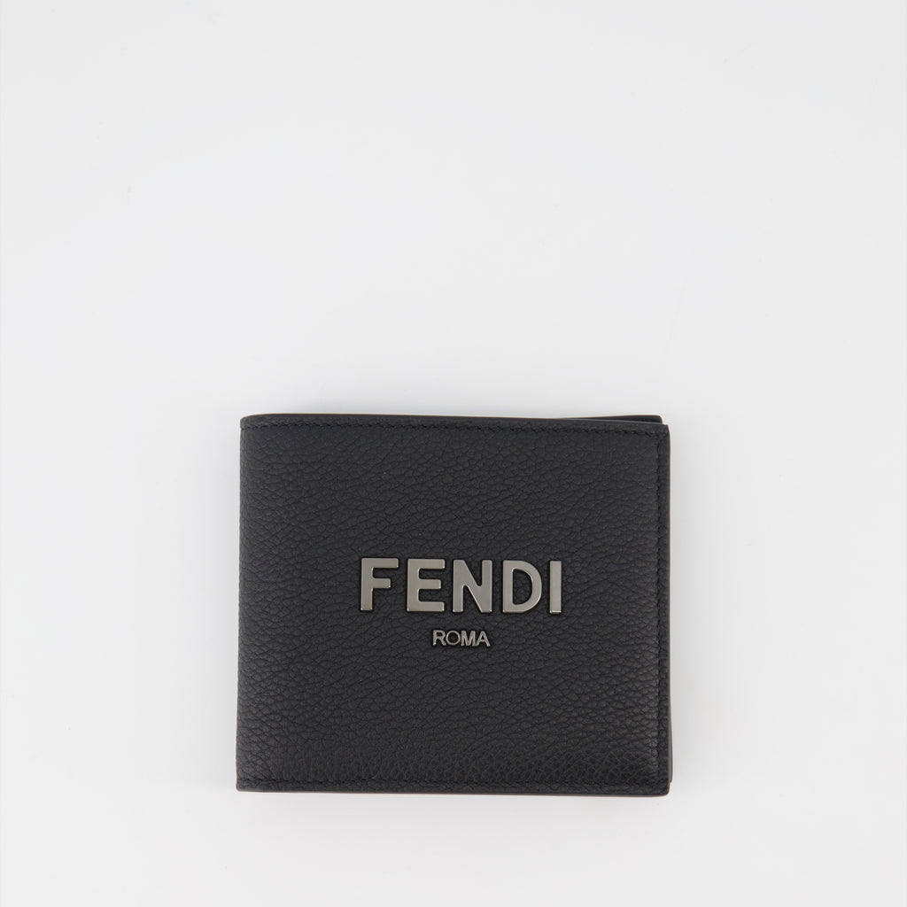 Portefeuille Fendi Roma noir