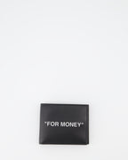Petite maroquinerie Portefeuille For Money Off-White Noir Homme