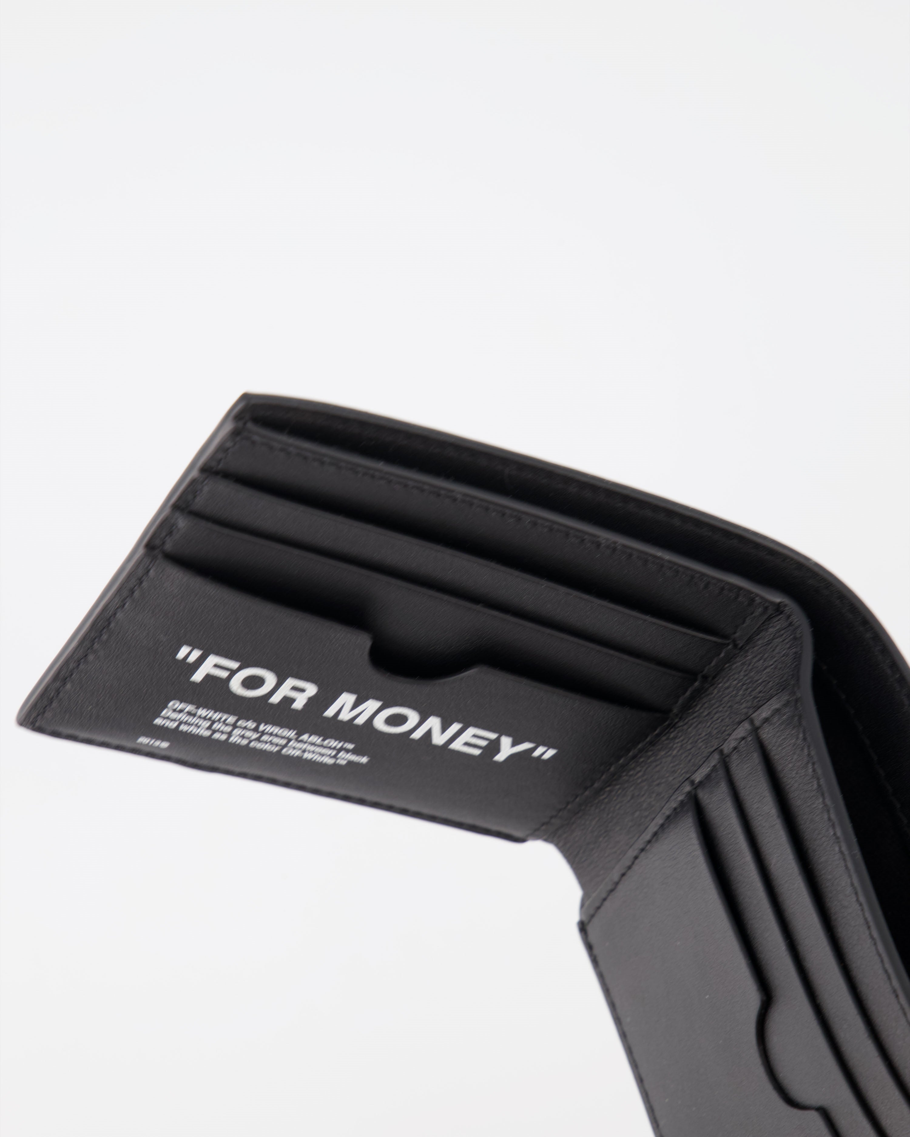 Petite maroquinerie Portefeuille For Money Off-White Noir Homme