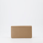 Petite maroquinerie Portefeuille Four stitches à chaîne Maison Margiela Beige Unisexe