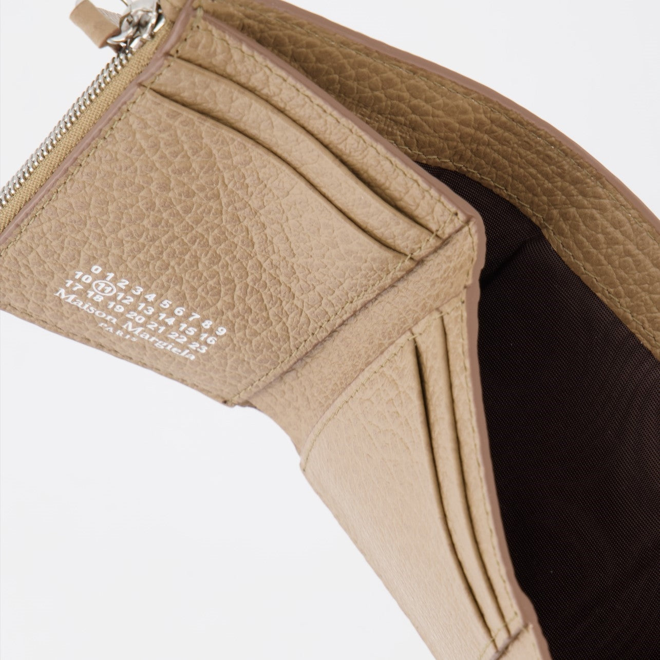 Small leather goods Four stitches wallet Maison Margiela Beige Unisex