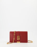 Scarves and gloves Greca wallet Versace Red Women
