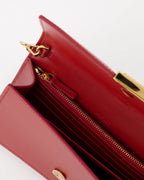 Scarves and gloves Greca wallet Versace Red Women