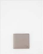 Kleine lederwaren Portefeuille VLogo Valentino Garavani Grau Homme