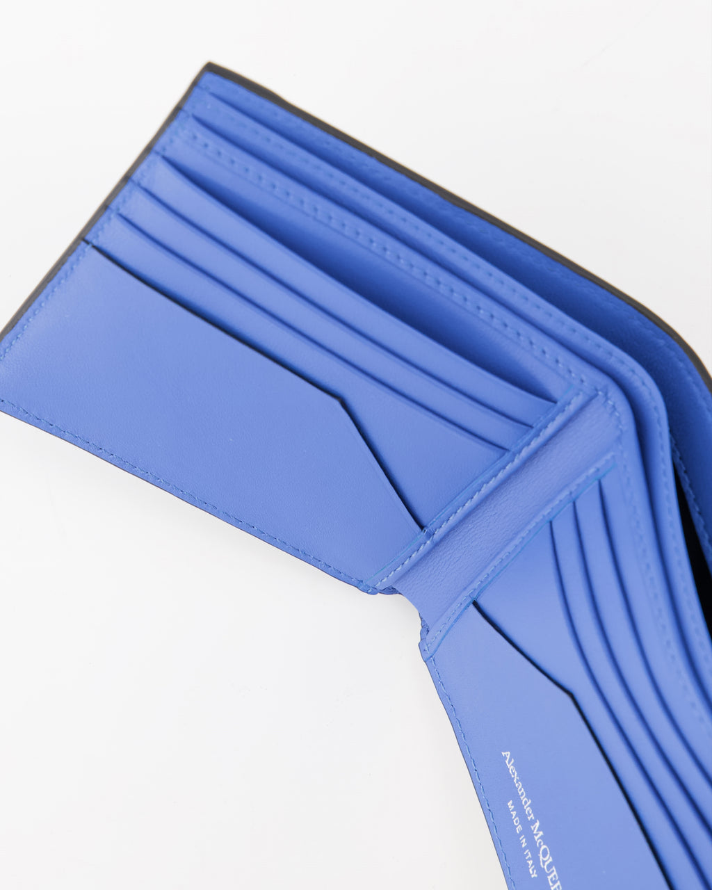 Kleine lederwaren Portefeuille harnais Alexander McQueen Schwarz Homme