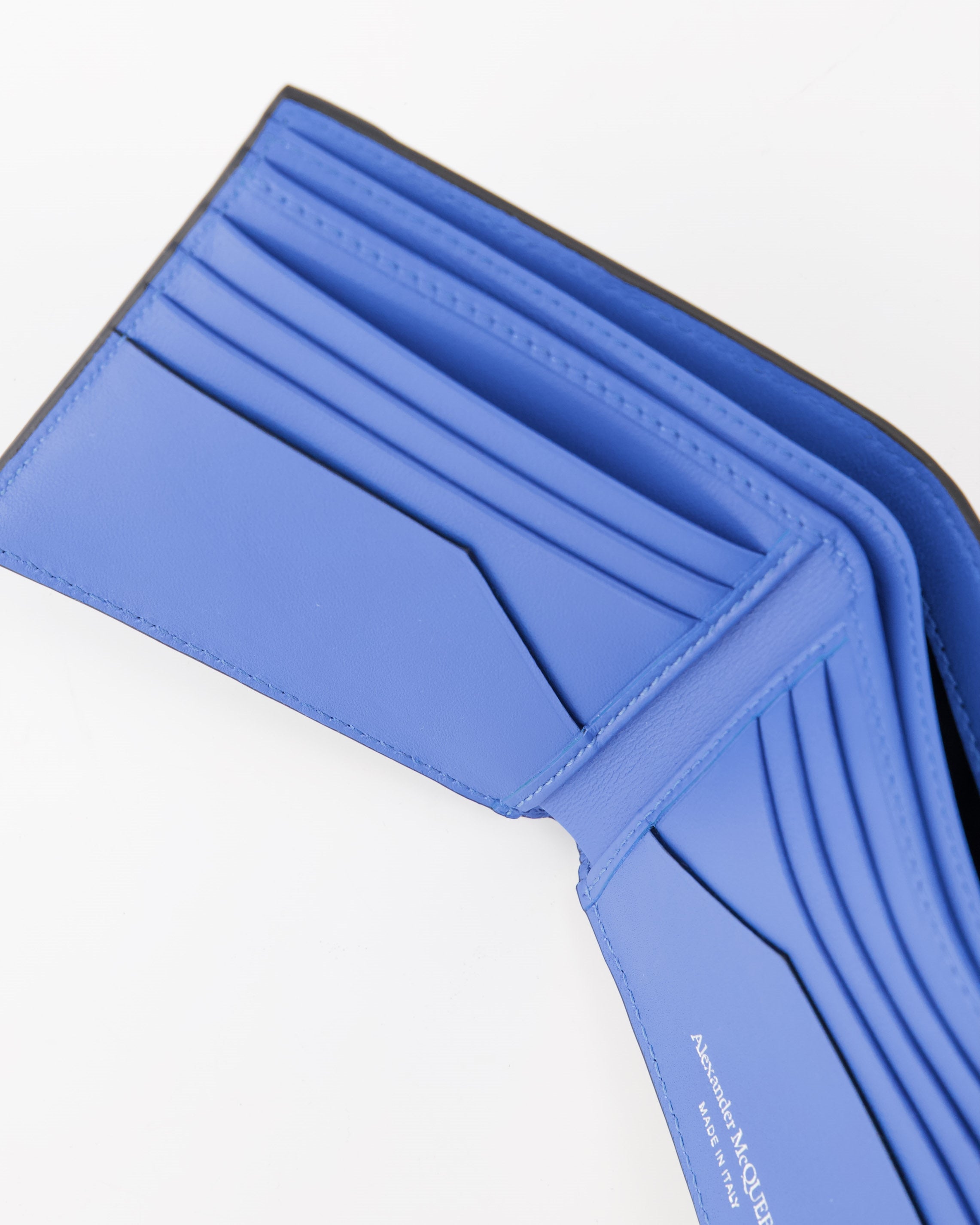 Kleine lederwaren Portefeuille harnais Alexander McQueen Schwarz Homme