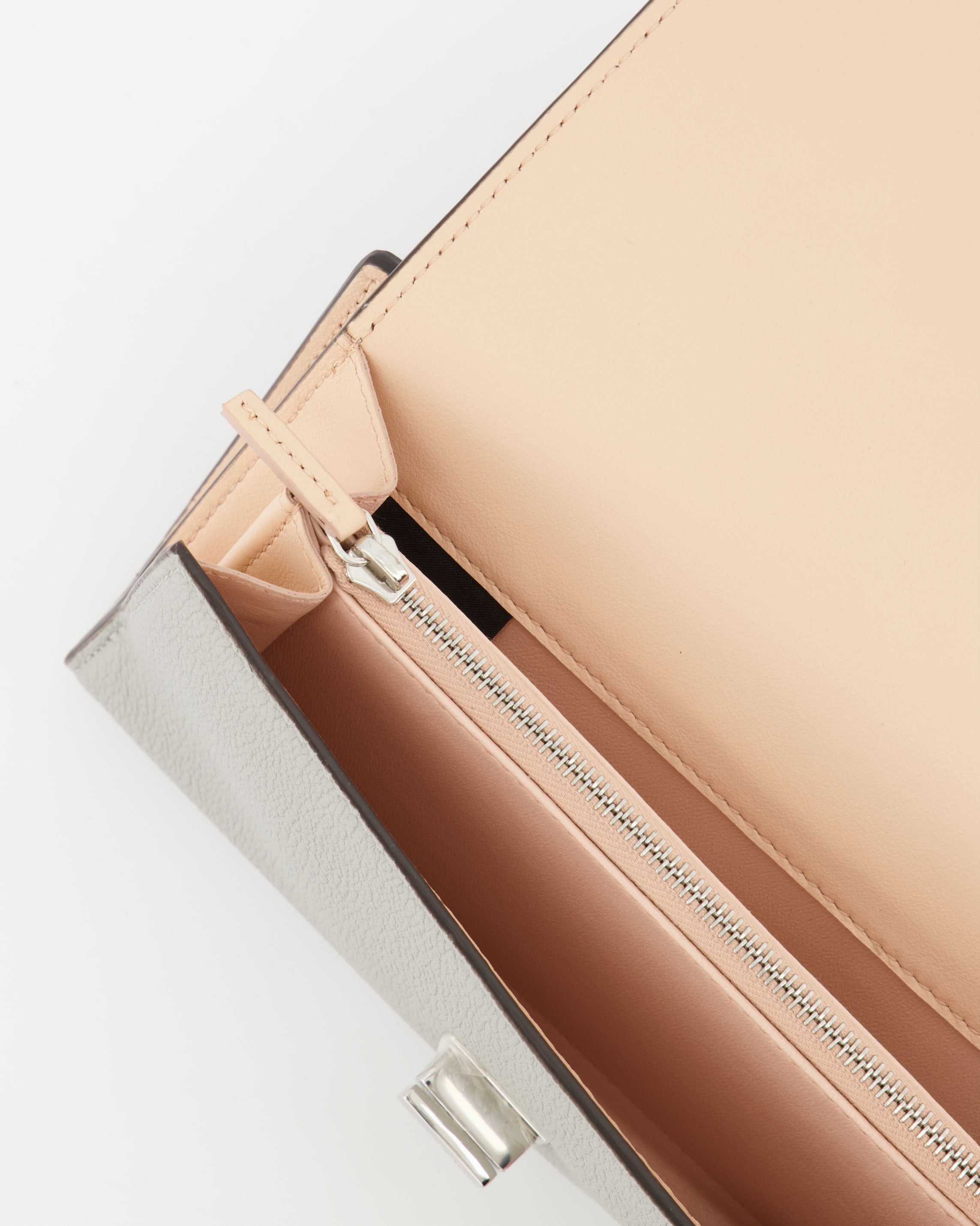 Small leather goods Continental Portfolio Fendi Gray Women