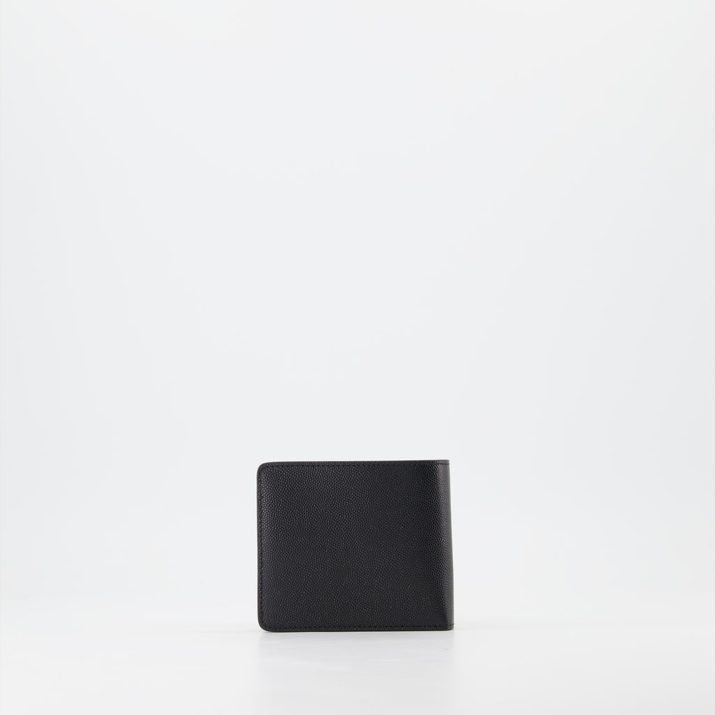 Kleine lederwaren Portefeuille plié Ami de coeur Ami PARIS Schwarz Unisex