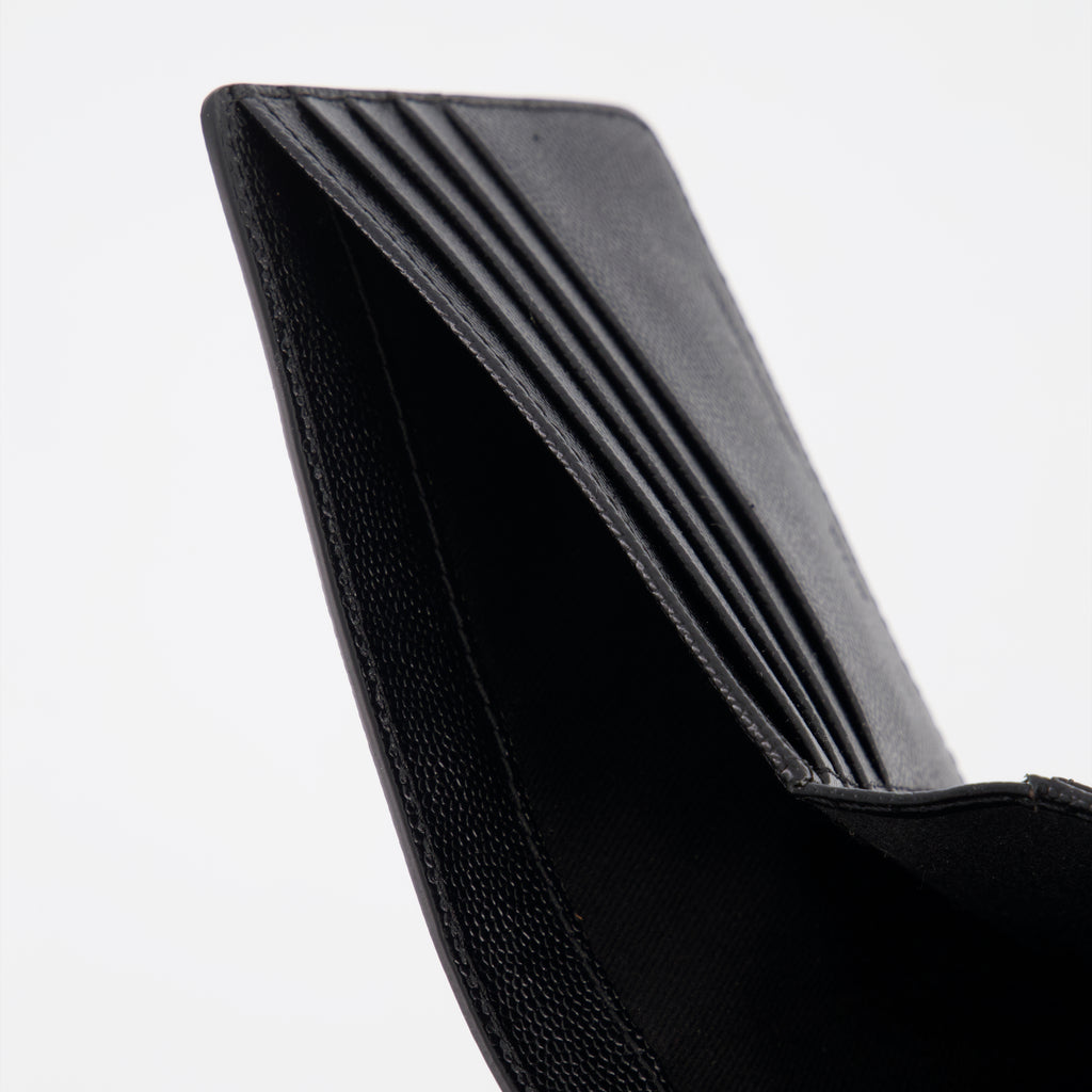 Kleine lederwaren Portefeuille plié Ami de coeur Ami PARIS Schwarz Unisex