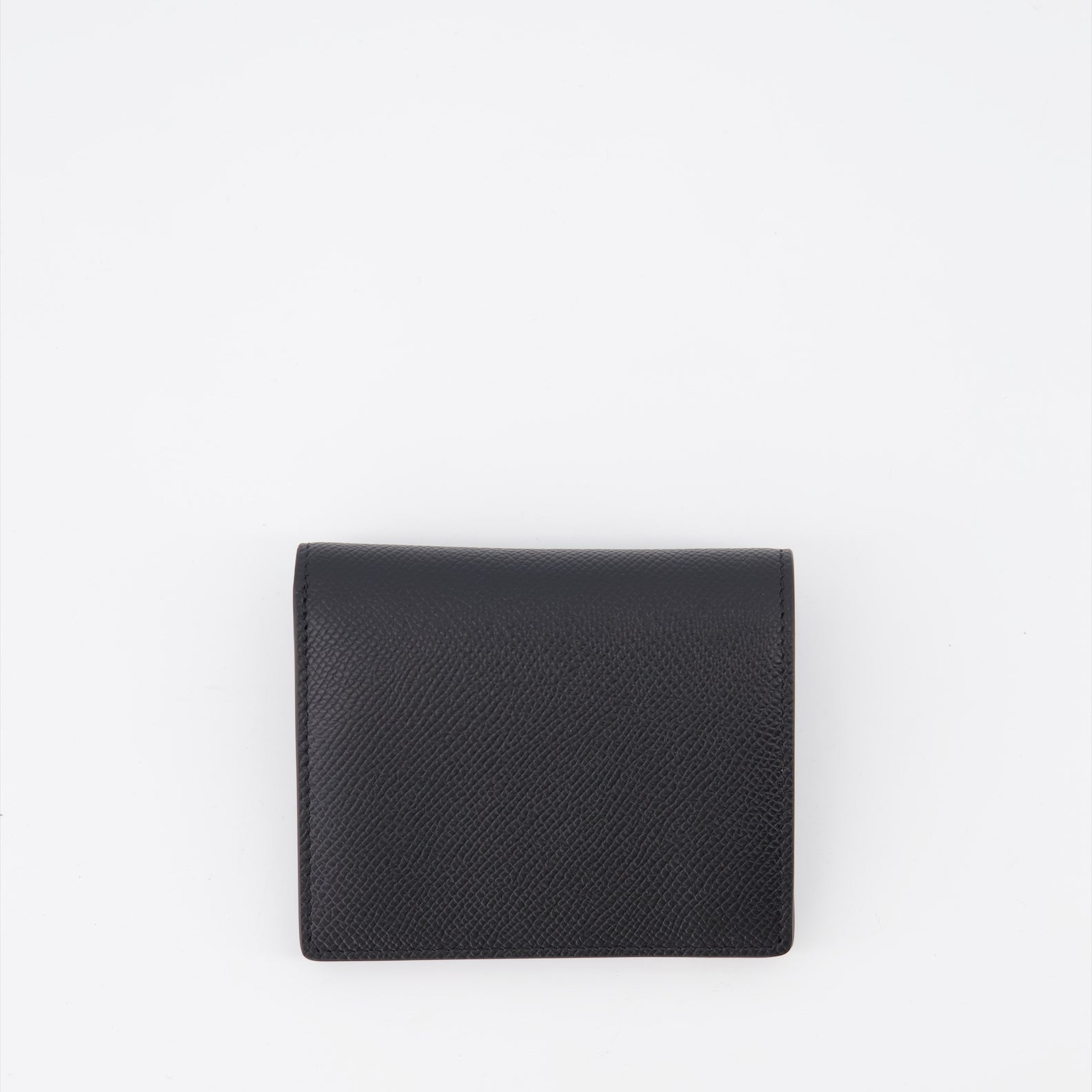 スモールレザーグッズ メゾン マルジェラ コンパクト シグネチャー ウォレット レディース ブラック Maison Margiela 黒 女性