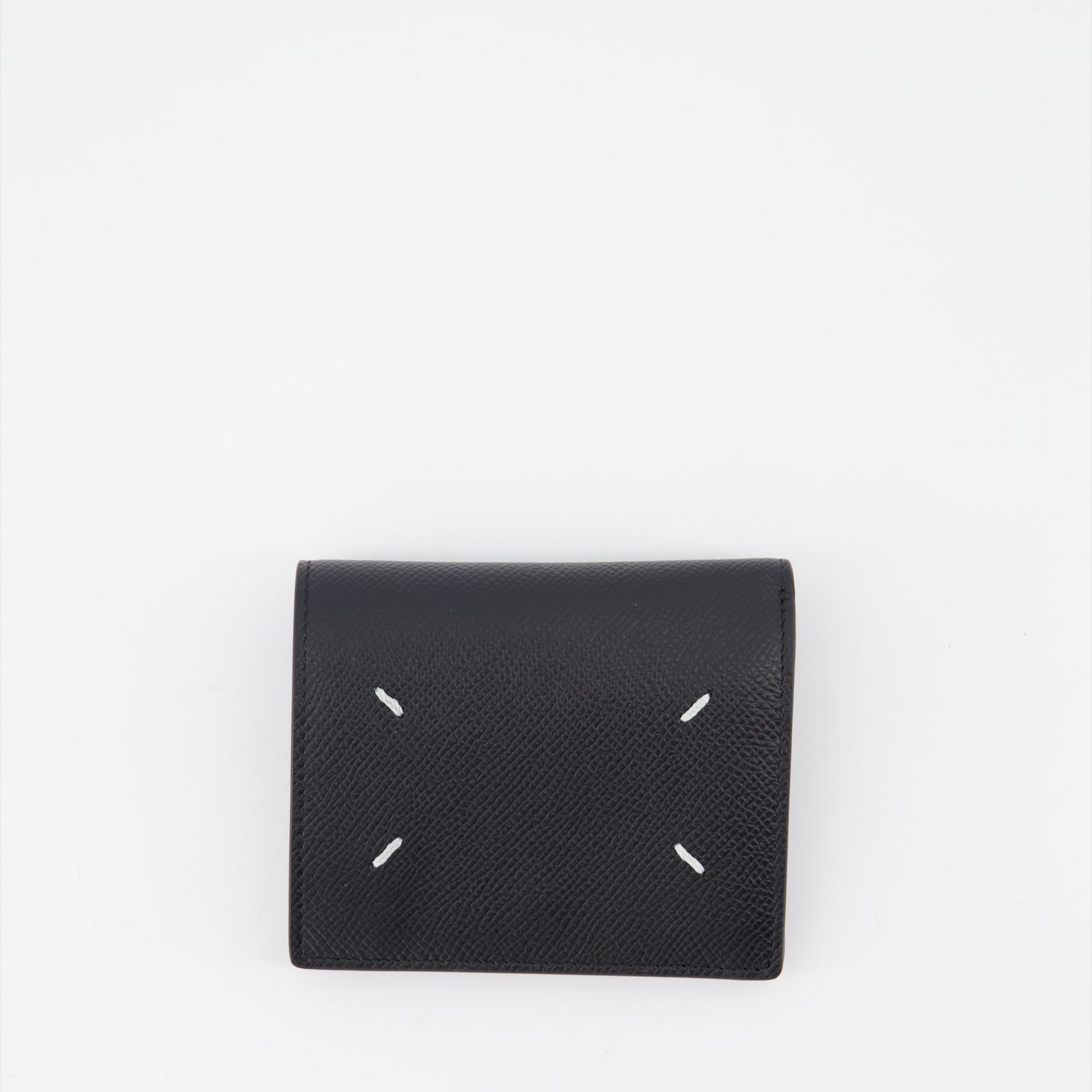 メゾン マルジェラ コンパクト シグネチャー ウォレット レディース ブラック