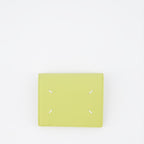 スモールレザーグッズ コンパクト シグネチャー ウォレット Maison Margiela 黄色 女性