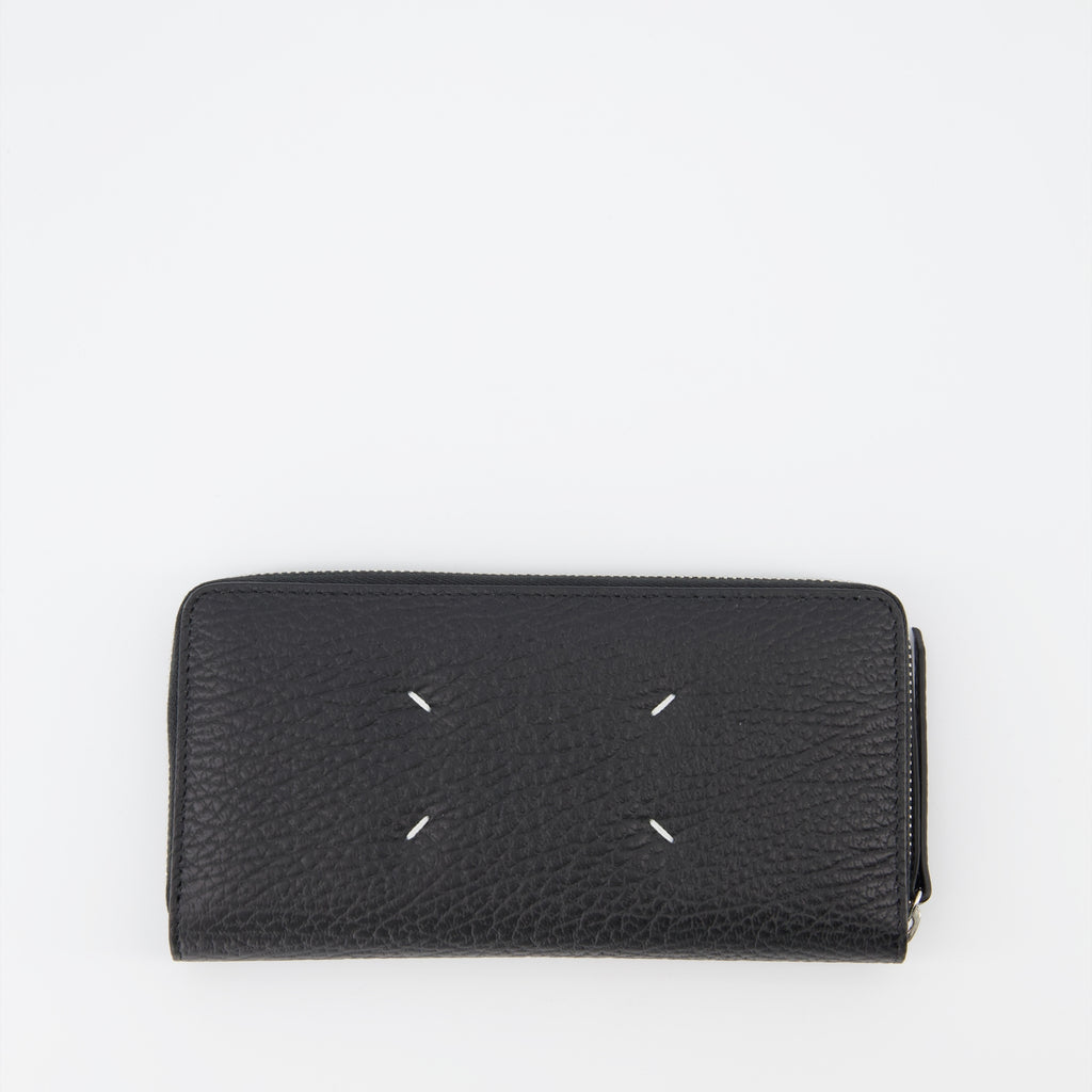 Petite maroquinerie Portefeuille Signature Maison Margiela Noir Unisexe