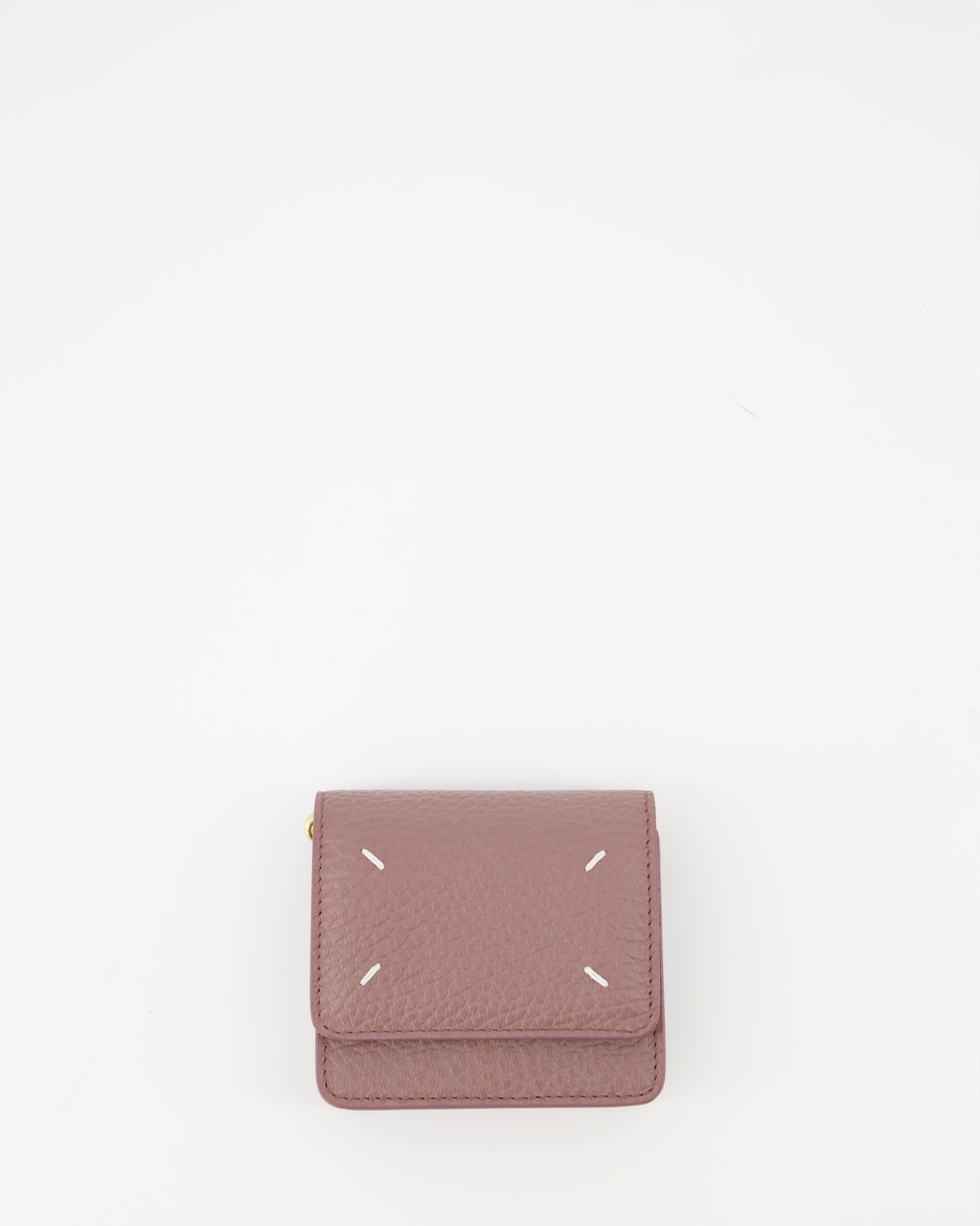 Petite maroquinerie Portefeuille Signature Maison Margiela Rose Femme