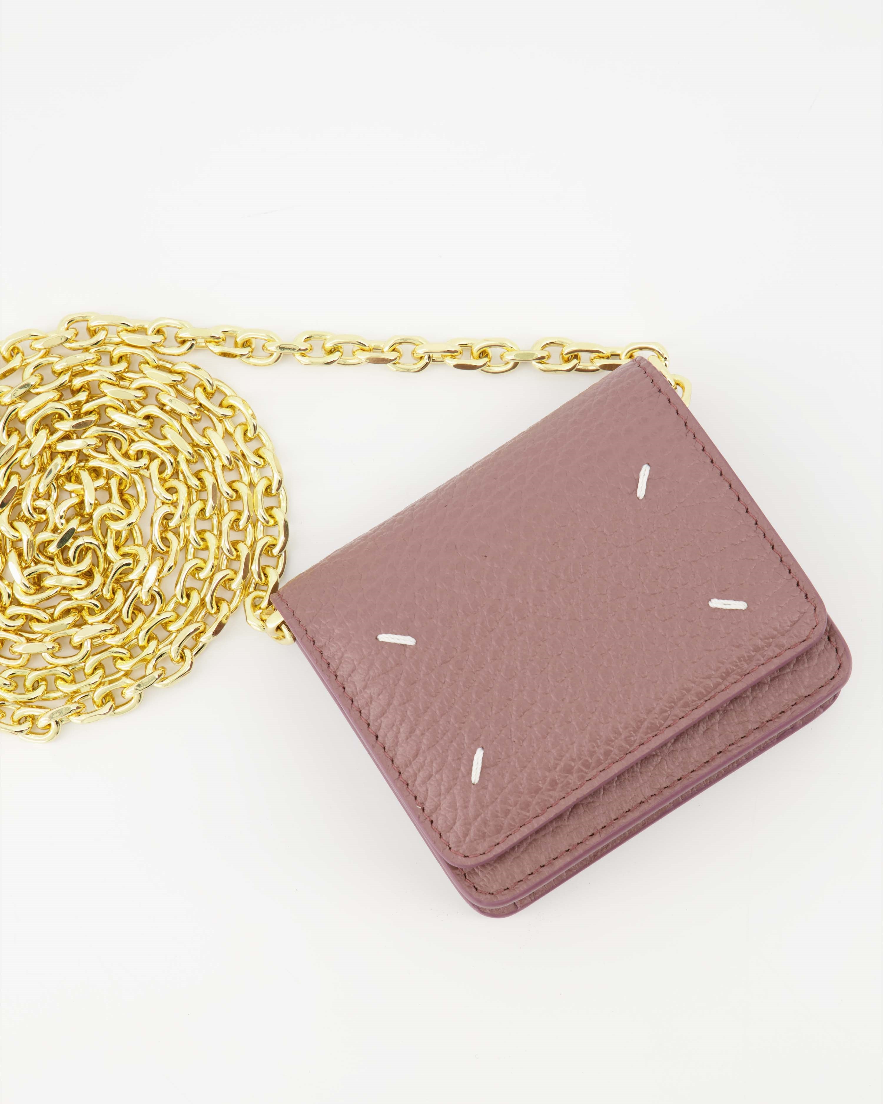 Small leather goods Signature Wallet Maison Margiela Pink Women