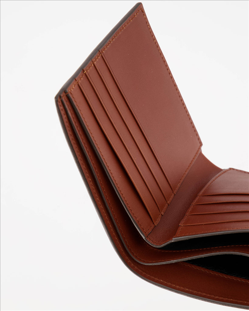 Small leather goods YSL wallet Saint Laurent Brown Man