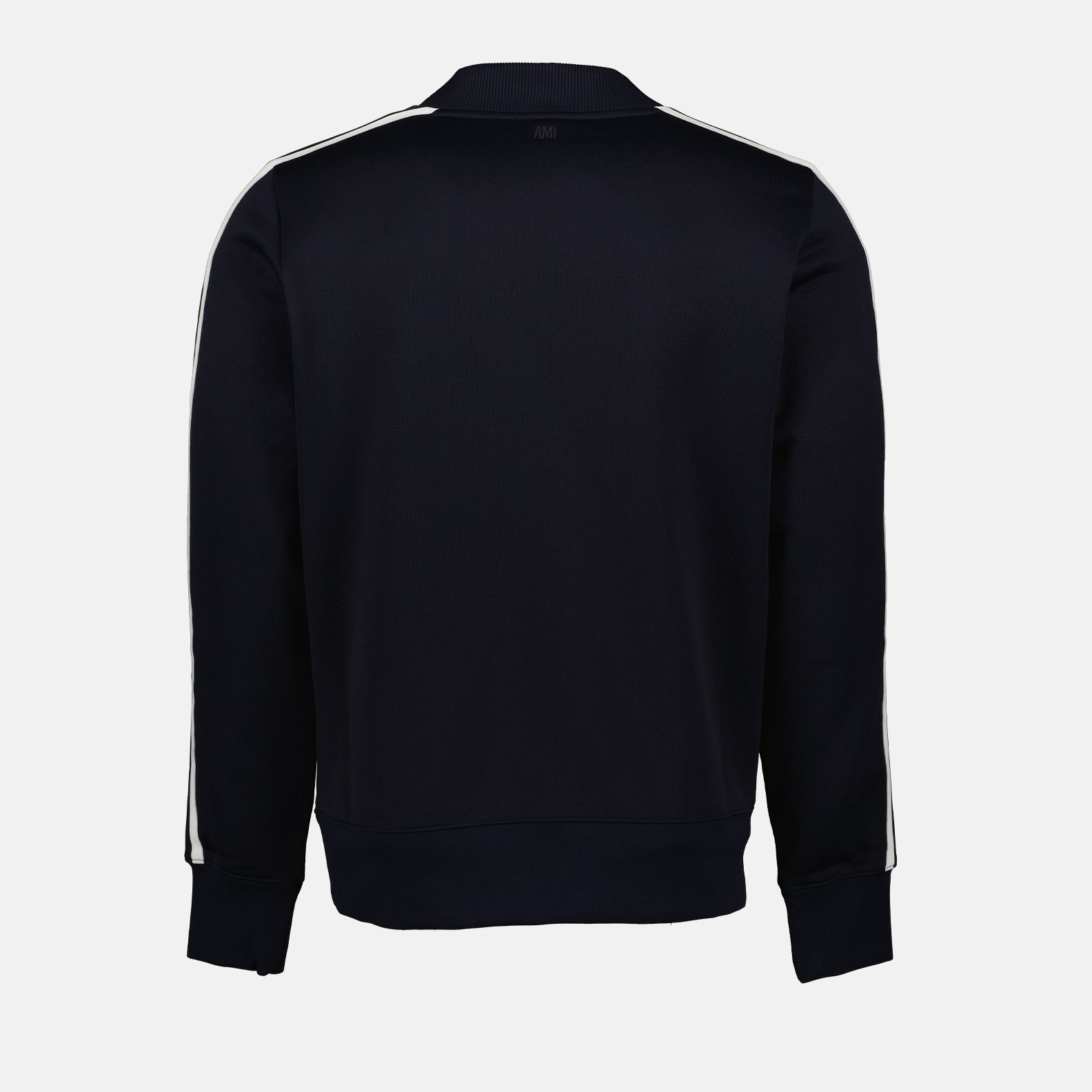 Sweatshirts Pull à bandes latérales Ami PARIS Bleu Homme