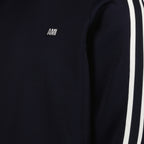 Sweatshirts Pull à bandes latérales Ami PARIS Bleu Homme