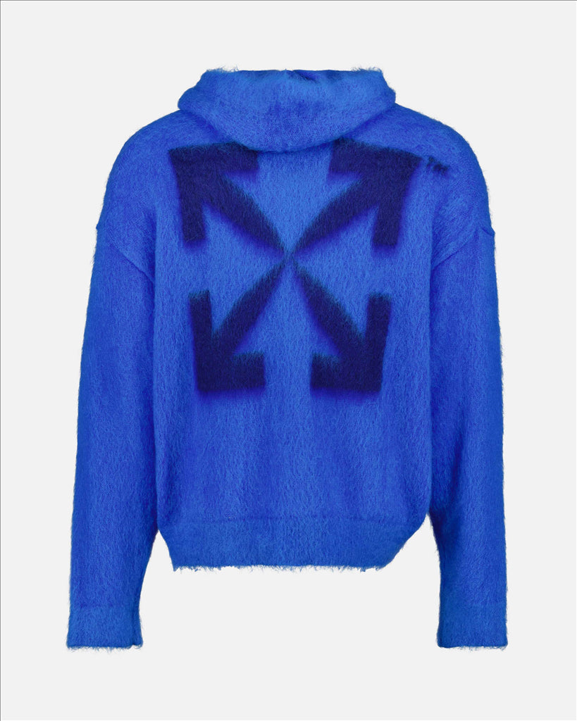 Strickwaren Pull à capuche Arrow Off-White Blau Homme