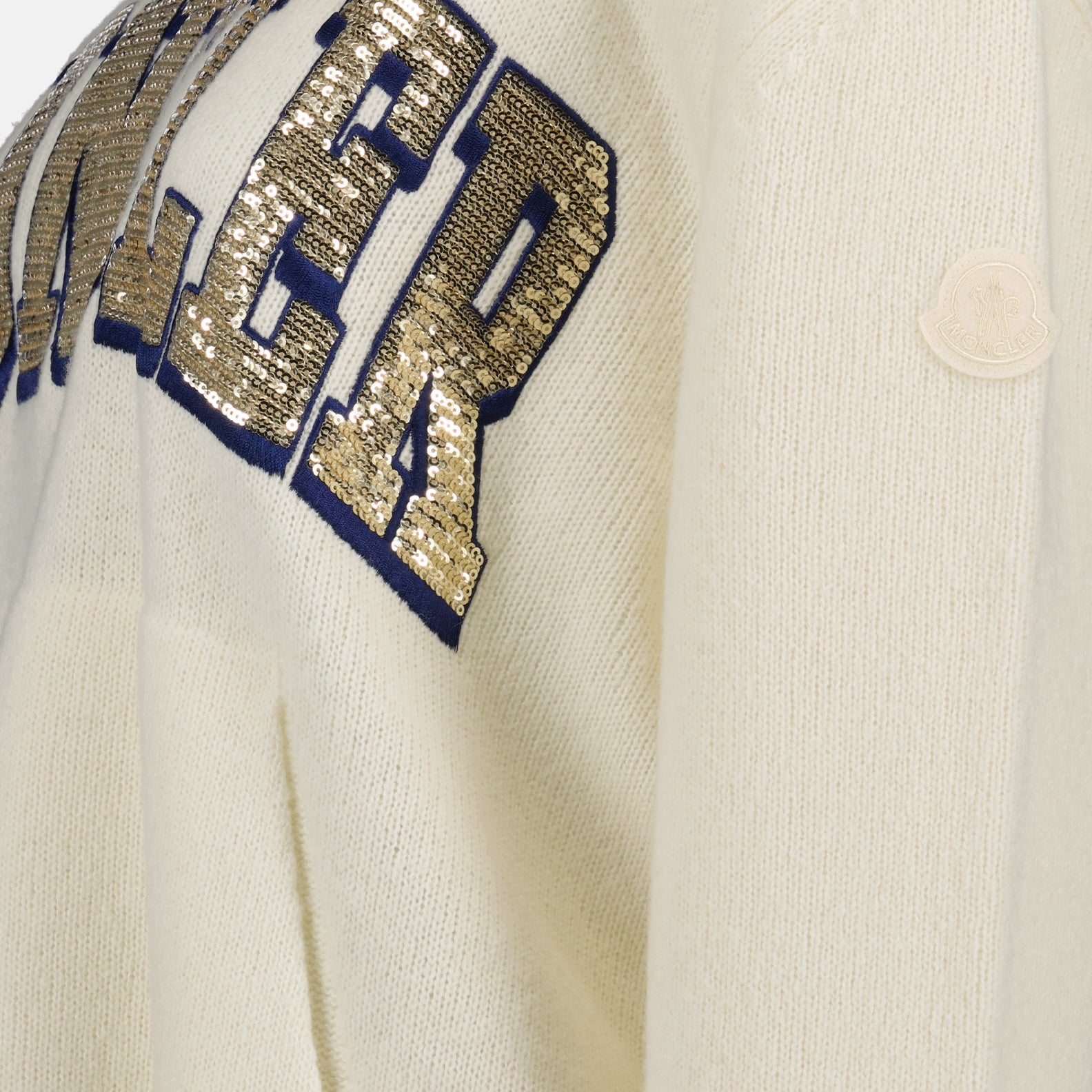 Strickwaren Pull à capuche Moncler Weiß Homme