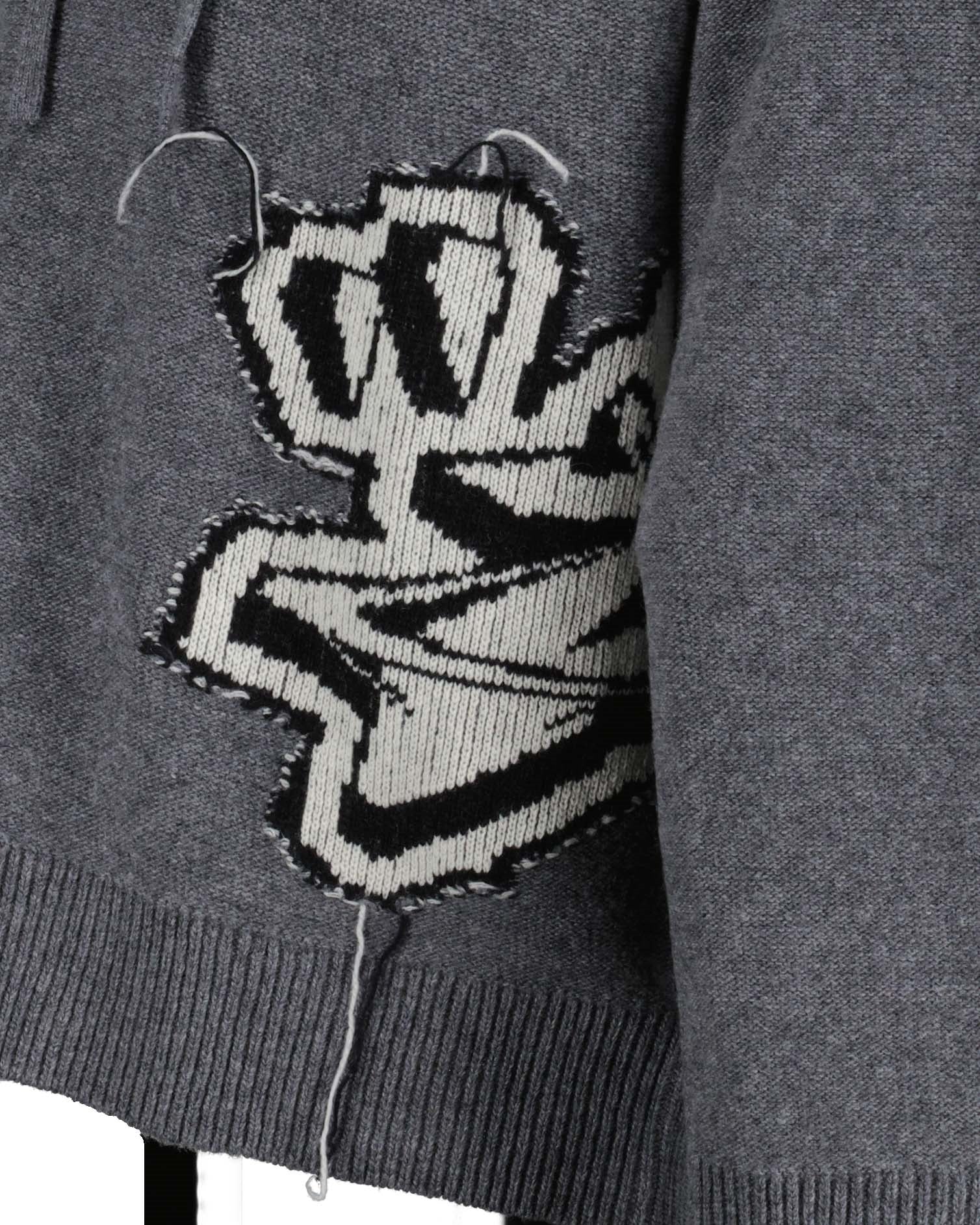 Sweatshirts Pull Graff Chunky Off-White Gris Homme