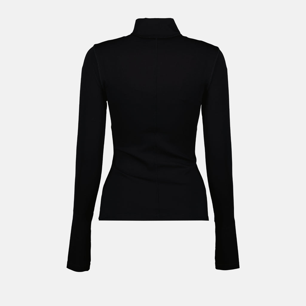 Knitwear High-neck sweater Burberry Black Women