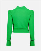 Knitwear Cutout sweater Alexander McQueen Green Women
