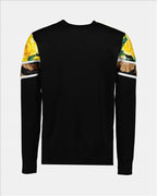 Strickwaren Pull à fleurs Dolce & Gabbana Schwarz Homme