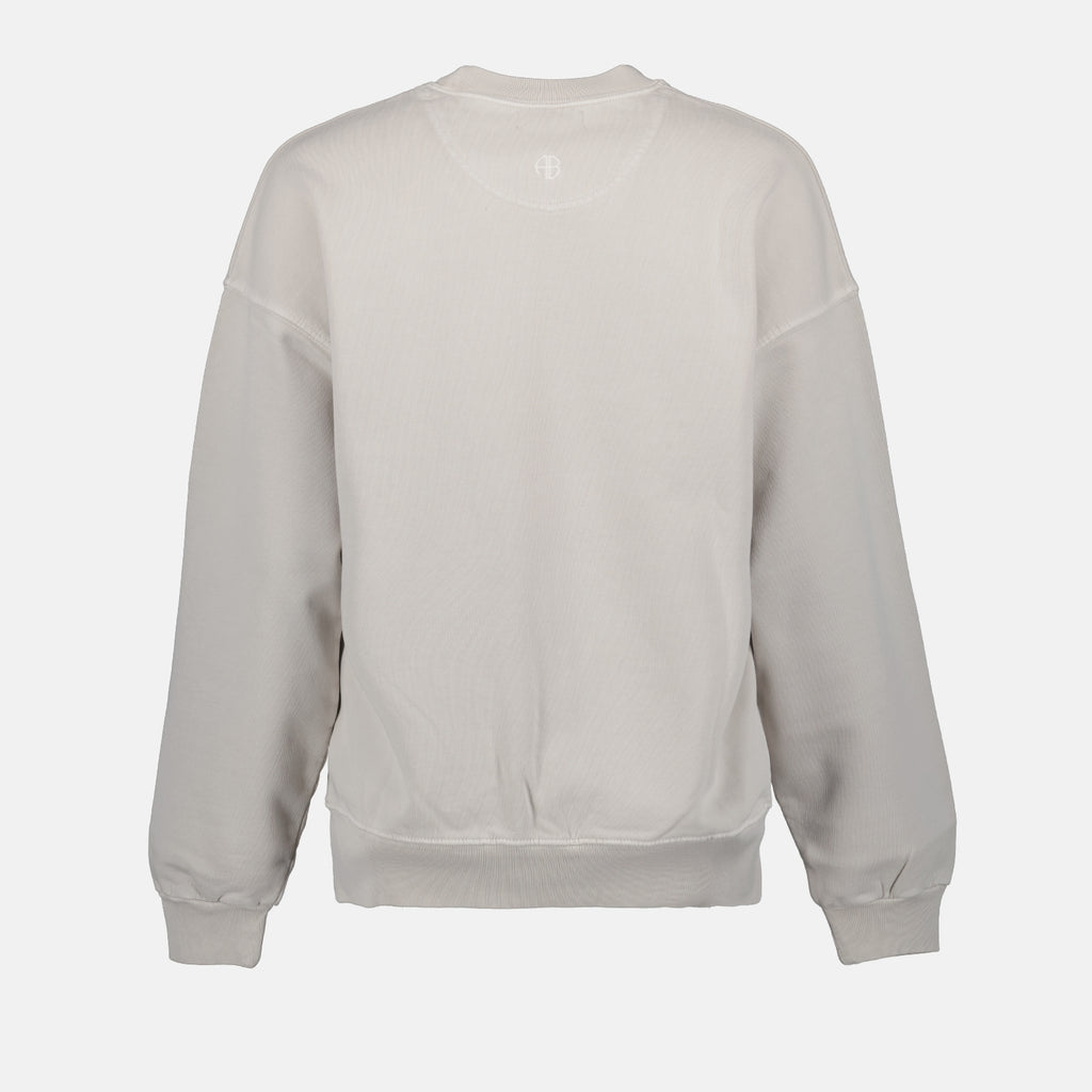 Sweatshirts Pull imprimé tigre Anine Bing Beige Femme