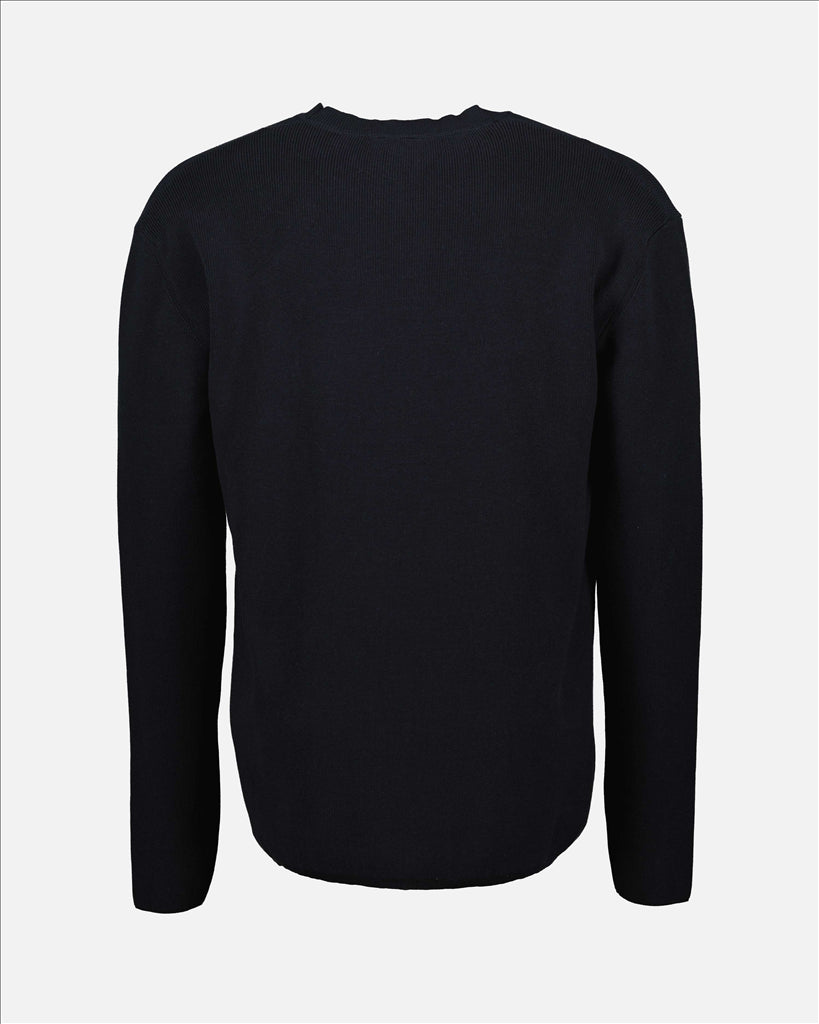 Strickwaren Pull à logo Moncler Blau Homme