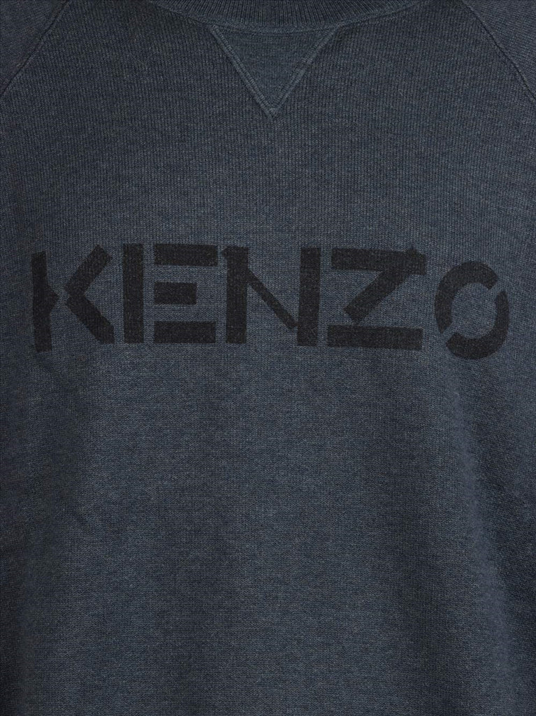 Strickwaren Pull à logo Kenzo Blau Homme