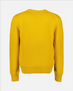 Knitwear Logo sweatshirt Alexander McQueen Yellow Man