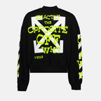 Knitwear Logo sweater Off-White Black Man