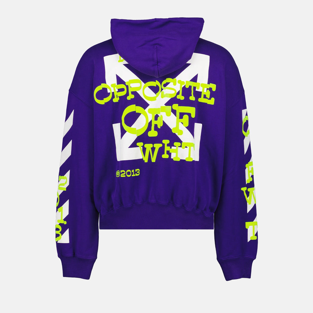 Felpe Pull à logo Off-White Viola Homme