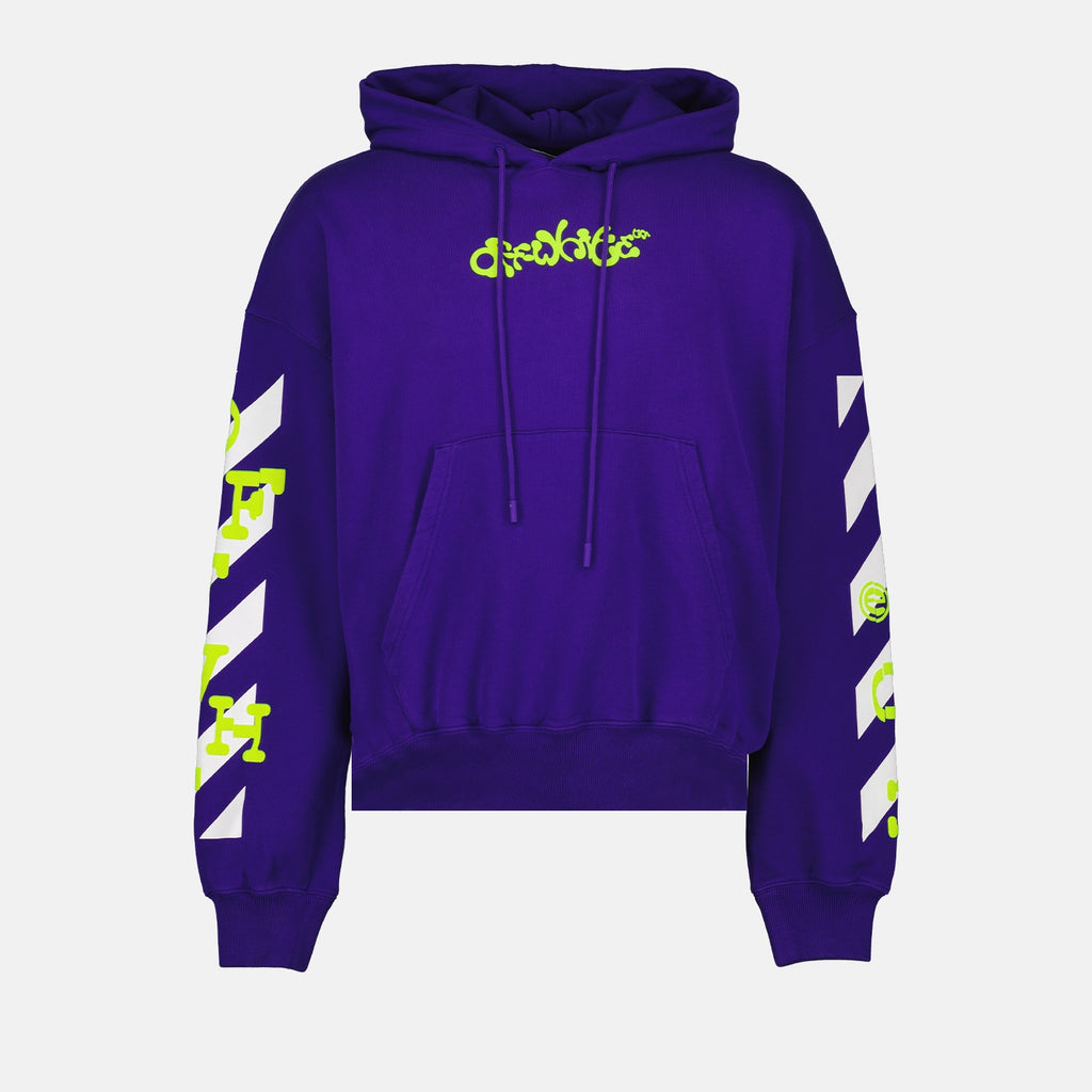 Felpe Pull à logo Off-White Viola Homme