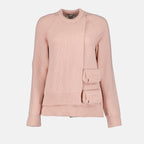 Maille Pull à poches Fendi Rose Femme