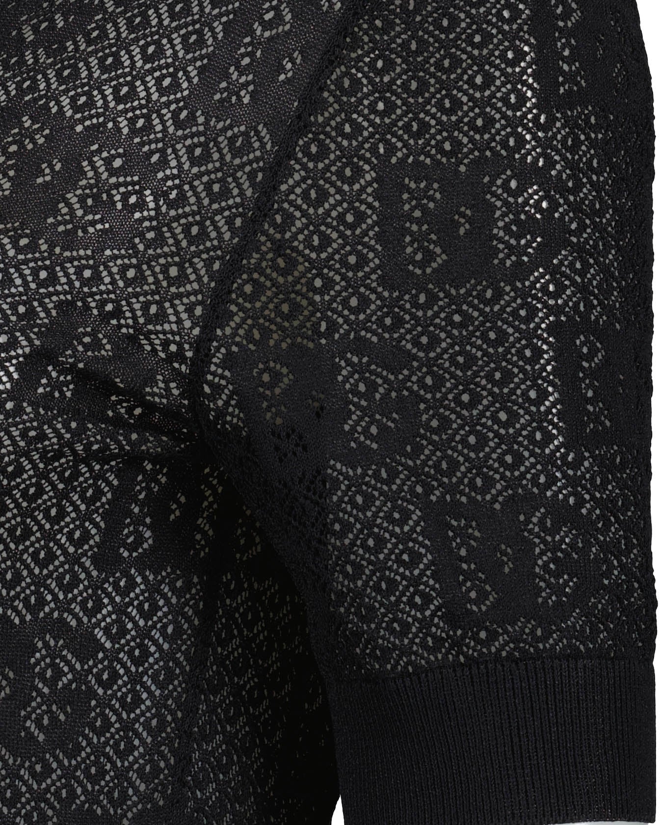 Top Pull ajouré DG Dolce & Gabbana Nero Femme